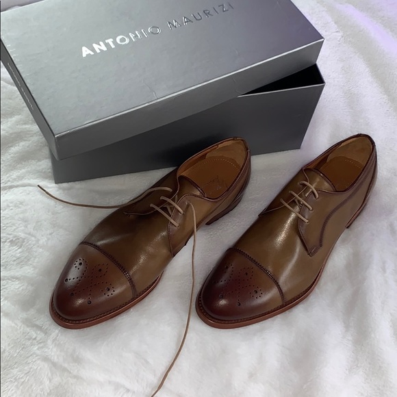 antonio maurizi leather oxford